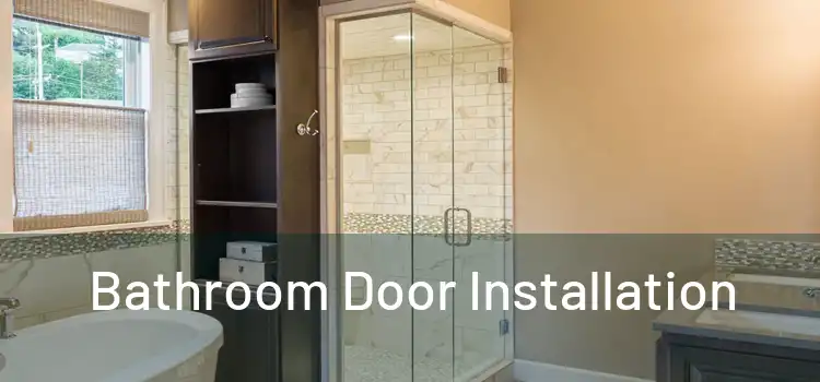  Bathroom Door Installation 