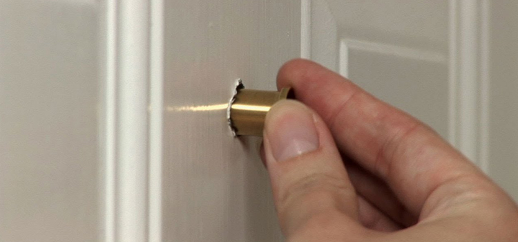 peephole door repair in Healdsburg